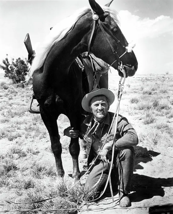 Framed Print : LONELY ARE THE BRAVE, Kirk Douglas, 1962