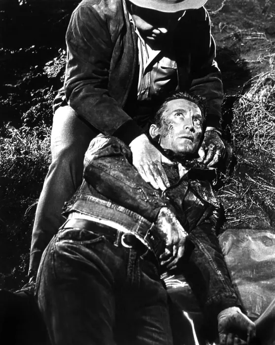 Framed Print : LONELY ARE THE BRAVE, from left: Carroll O'Connor, Kirk Douglas, 1962 Framed Print : LONELY ARE THE BRAVE, from left: Carroll O'Connor, Kirk Douglas, 1962