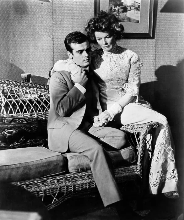 Framed Print : LONG DAY'S JOURNEY INTO NIGHT, Dean Stockwell, Katharine Hepburn, 1962