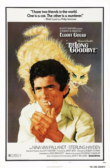 Framed Print : THE LONG GOODBYE, US poster art, Elliott Gould, 1973 Framed Print : THE LONG GOODBYE, US poster art, Elliott Gould, 1973