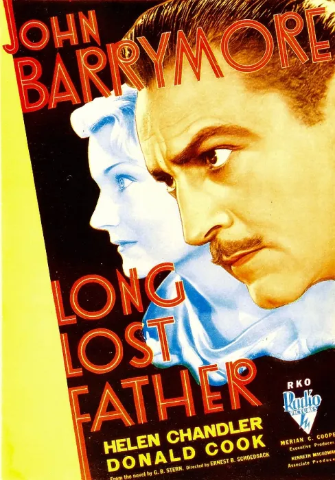 Framed Print : LONG LOST FATHER, from left: Helen Chandler, John Barrymore, 1934