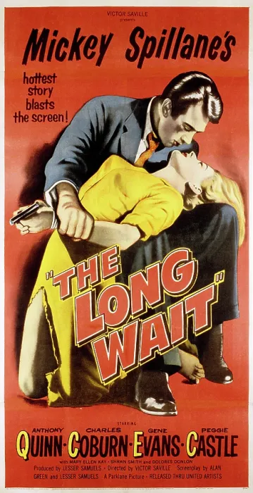 Framed Print : THE LONG WAIT, Anthony Quinn, Peggie Castle, 1954 Framed Print : THE LONG WAIT, Anthony Quinn, Peggie Castle, 1954