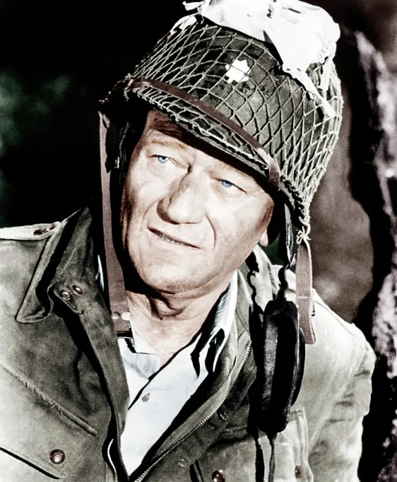 Framed Print : THE LONGEST DAY, John Wayne, 1962. 20th Century-Fox Film Corporation, TM & Copyright / courtesy Everett Collection