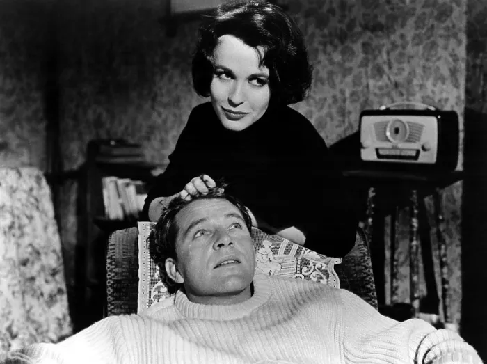 Framed Print : LOOK BACK IN ANGER, Richard Burton, Claire Bloom, 1959