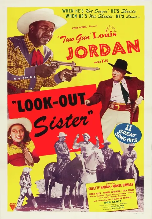 Framed Print : LOOK OUT SISTER, Suzette Harbin, Louis Jordan, 1947