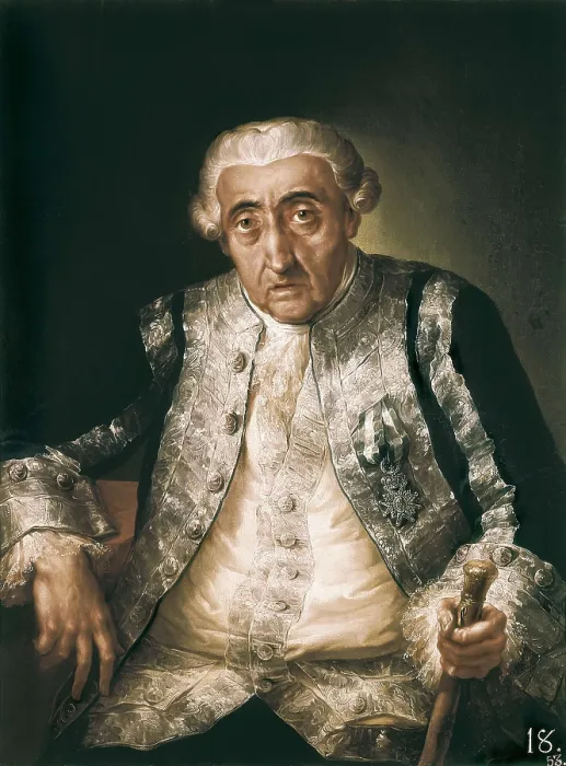 Framed Print : LOPEZ Y PORTAA, Vicente (1772-1850). Cayetano de Urbina y Ortiz de Zrate. ca. 1801. SPAIN. Valencia. San Pio V Fine Arts Museum. Oil on canvas