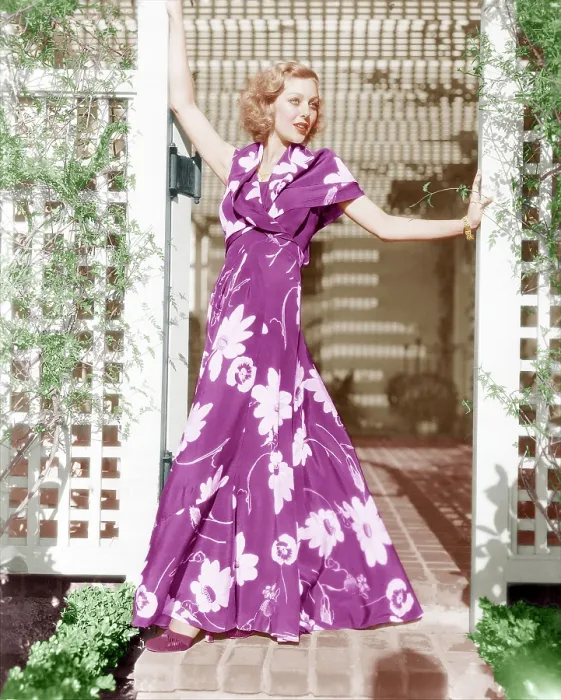 Framed Print : Loretta Young, ca, 1930s