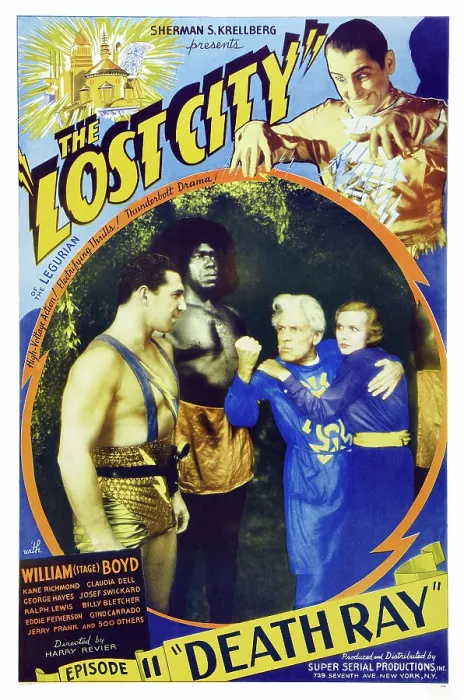 Framed Print : THE LOST CITY, 1935, Episode 11: Death Ray Framed Print : THE LOST CITY, 1935, Episode 11: Death Ray