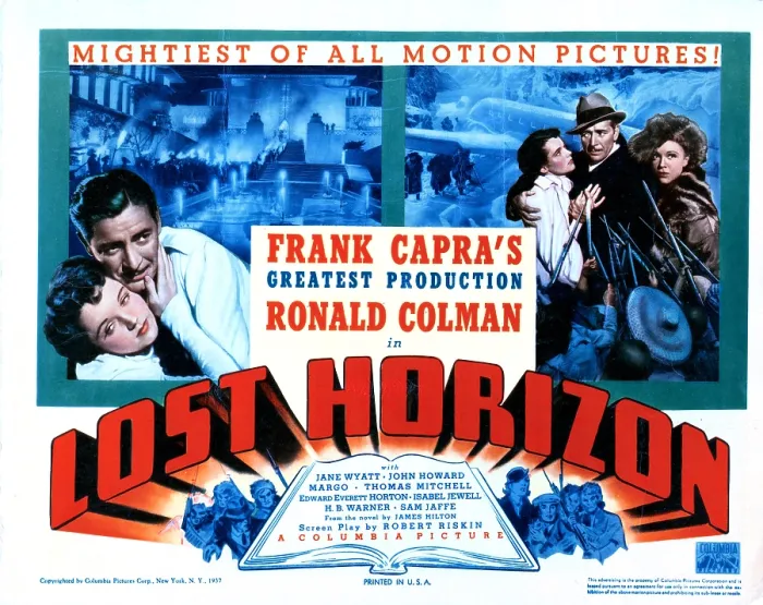 Framed Print : LOST HORIZON, Jane Wyatt, Ronald Colman, Margo, 1937