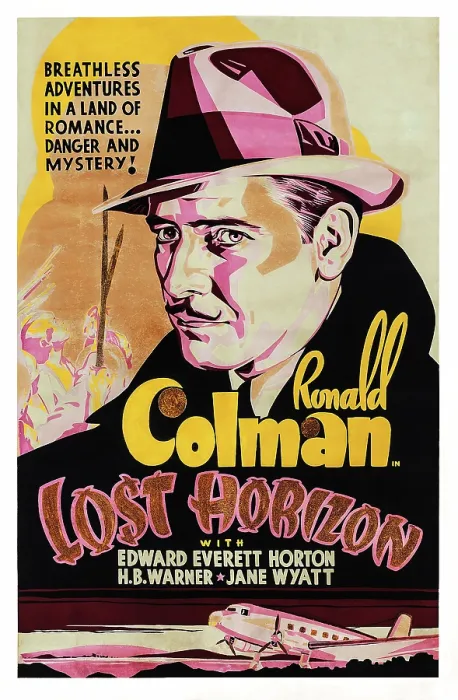 Framed Print : LOST HORIZON, US poster art, Ronald Colman, 1937
