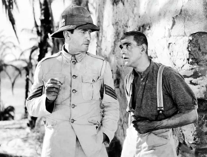 Framed Print : THE LOST PATROL, Victor McLaglen, Boris Karloff, 1934 Framed Print : THE LOST PATROL, Victor McLaglen, Boris Karloff, 1934