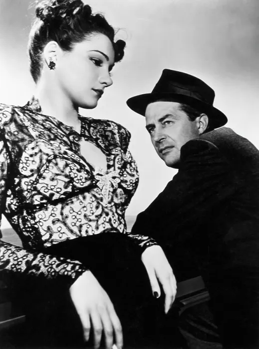Framed Print : THE LOST WEEKEND, Doris Dowling, Ray Milland, 1945 Framed Print : THE LOST WEEKEND, Doris Dowling, Ray Milland, 1945
