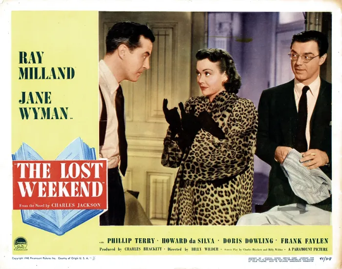 Framed Print : THE LOST WEEKEND, from left, Ray Milland, Jane Wyman, Phillip Terry, 1945 Framed Print : THE LOST WEEKEND, from left, Ray Milland, Jane Wyman, Phillip Terry, 1945