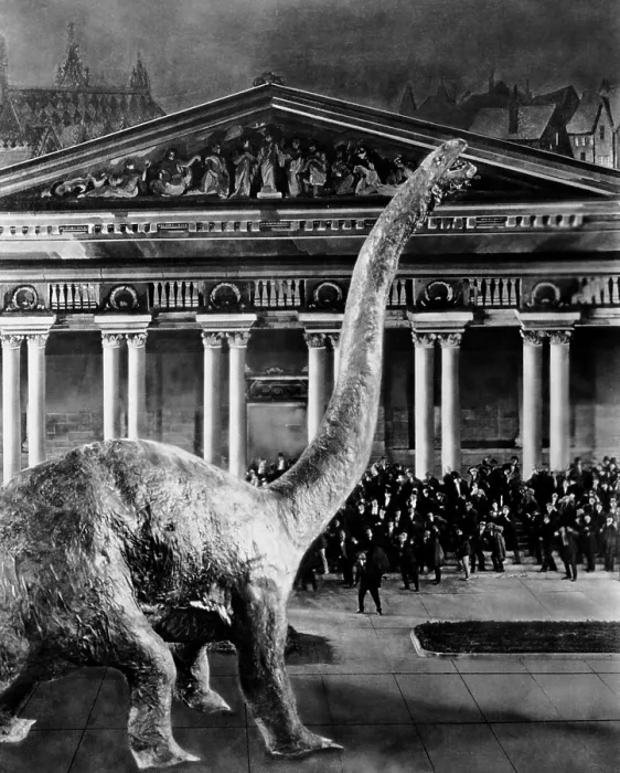 Framed Print : THE LOST WORLD, 1925