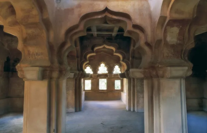 Framed Print : Lotus Mahal. s.XIV-s.XV. INDIA. Hampi. Inner arches. Hindu art. Architecture. AISA / Everett Collection**US SALES ONLY**