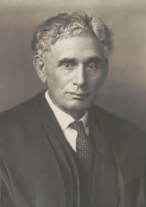 Framed Print : Louis Brandeis (1856-1941), was appointed to the Supreme Court by Woodrow Wilson in 1916