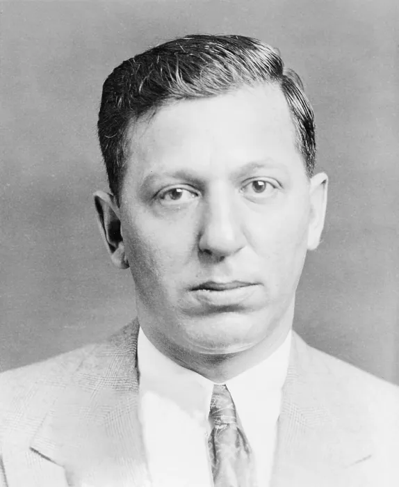 Framed Print : Louis Lepke Buchalter (1897-1944) in 1933, when he was a crime boss in labor rackets and extortion, and would soon expand into killing for hire