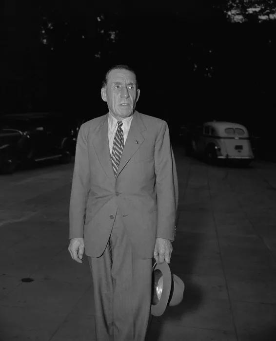 Framed Print : Louis Renault, French automaker met with FDR, June 11, 1940. His meeting with the President was a prelude meeting American industrialists