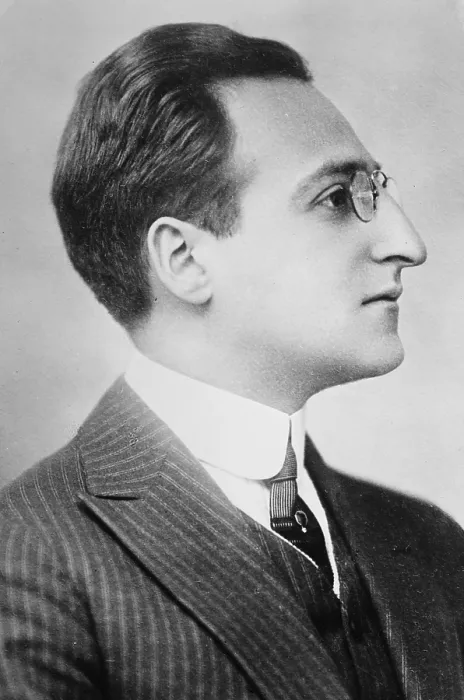 Framed Print : Louis Utermeyer (1885-1977) American poet and editor, best known for his anthologies of poetry. Ca. 1920