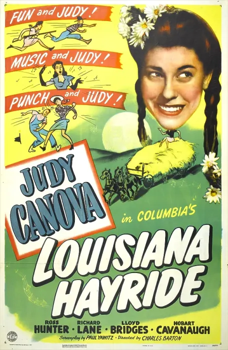 Framed Print : LOUISIANA HAYRIDE, US poster, Judy Canova, 1944 Framed Print : LOUISIANA HAYRIDE, US poster, Judy Canova, 1944