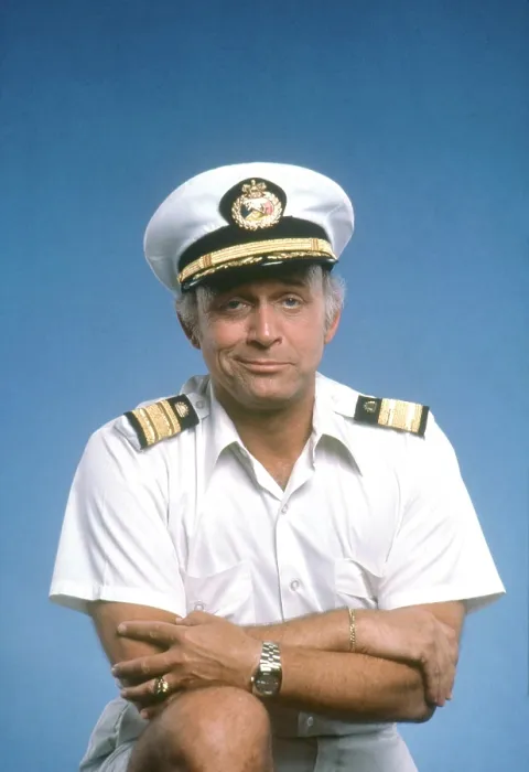 Framed Print : THE LOVE BOAT, Gavin MacLeod, (1978), 1977-86