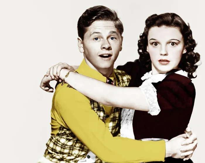 Framed Print : LOVE FINDS ANDY HARDY, from left: Mickey Rooney, Judy Garland, 1938 Framed Print : LOVE FINDS ANDY HARDY, from left: Mickey Rooney, Judy Garland, 1938