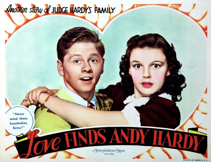 Framed Print : LOVE FINDS ANDY HARDY, Mickey Rooney, Judy Garland, 1938 Framed Print : LOVE FINDS ANDY HARDY, Mickey Rooney, Judy Garland, 1938