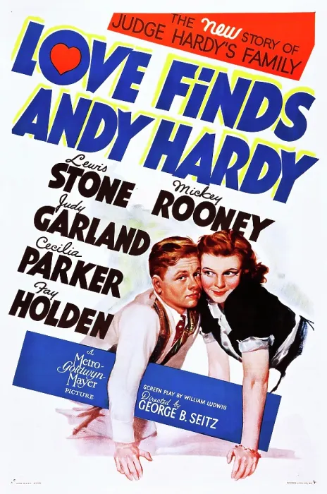 Framed Print : LOVE FINDS ANDY HARDY, US poster art, from left: Mickey Rooney, Judy Garland, 1938 Framed Print : LOVE FINDS ANDY HARDY, US poster art, from left: Mickey Rooney, Judy Garland, 1938