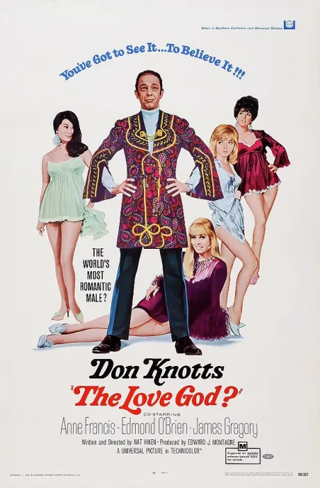 Framed Print : THE LOVE GOD?, US poster art, Don Knotts, 1969