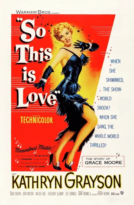 Framed Print : SO THIS IS LOVE, Kathryn Grayson, 1953