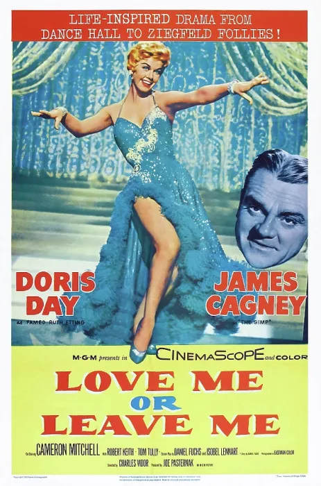 Framed Print : LOVE ME OR LEAVE ME, from left: Doris Day, James Cagney, 1955 Framed Print : LOVE ME OR LEAVE ME, from left: Doris Day, James Cagney, 1955