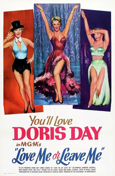 Framed Print : LOVE ME OR LEAVE ME, US poster, Doris Day, 1955