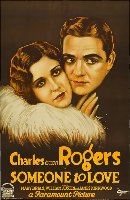 Framed Print : SOMEONE TO LOVE, left to right: Mary Brian, Charles Buddy Rogers; style A poster, 1928 Framed Print : SOMEONE TO LOVE, left to right: Mary Brian, Charles Buddy Rogers; style A poster, 1928