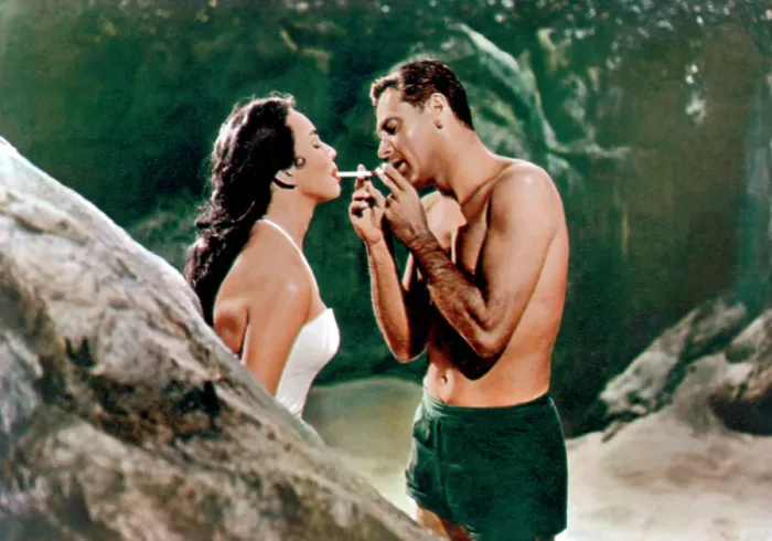 Framed Print : LOVE IS A MANY-SPLENDORED THING, Jennifer Jones, William Holden, 1955, TM & Copyright (c) 20th Century Fox Film Corp. / courtesy Everett Collection