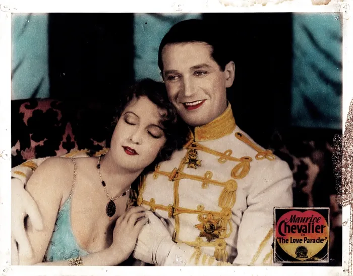 Framed Print : THE LOVE PARADE, from left, Jeanette MacDonald, Maurice Chevalier, 1929 Framed Print : THE LOVE PARADE, from left, Jeanette MacDonald, Maurice Chevalier, 1929