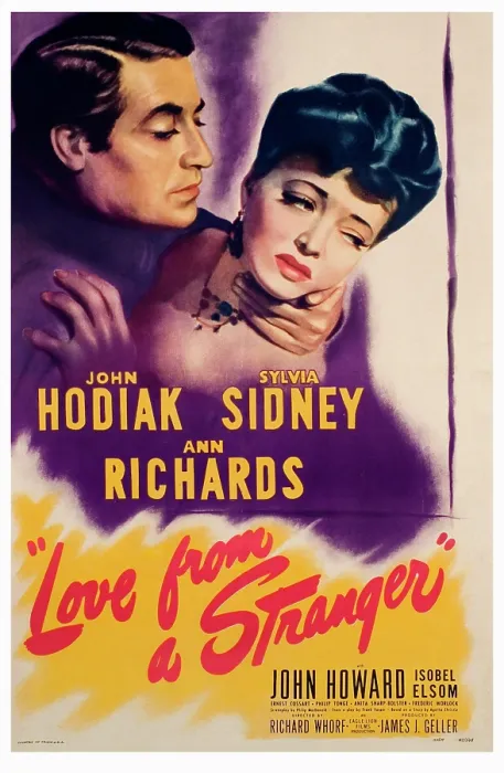 Framed Print : LOVE FROM A STRANGER, John Hodiak, Sylvia Sidney, 1947 Framed Print : LOVE FROM A STRANGER, John Hodiak, Sylvia Sidney, 1947