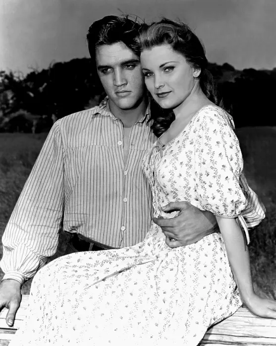 Framed Print : LOVE ME TENDER, Elvis Presley, Debra Paget, 1956, TM and Copyright (c)20th Century Fox Film Corp. All rights reserved