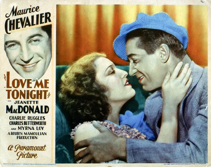 Framed Print : LOVE ME TONIGHT, from left, Jeanette MacDonald, Maurice Chevalier, 1932 Framed Print : LOVE ME TONIGHT, from left, Jeanette MacDonald, Maurice Chevalier, 1932