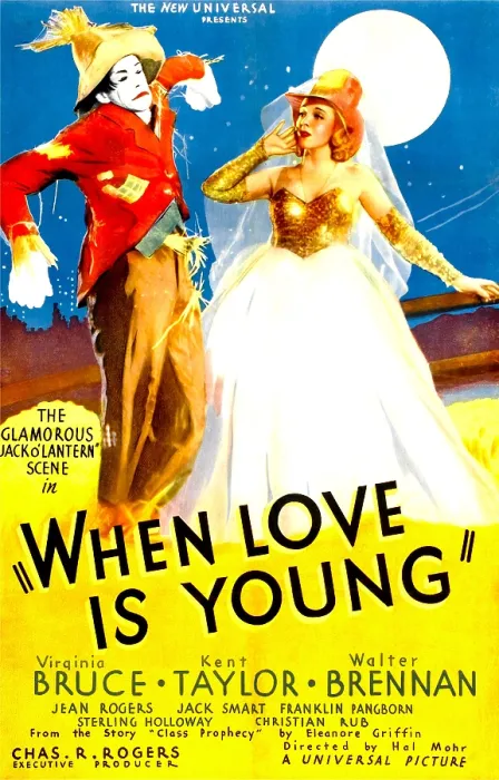 Framed Print : WHEN LOVE IS YOUNG, US poster art, Virginia Bruce, 1937