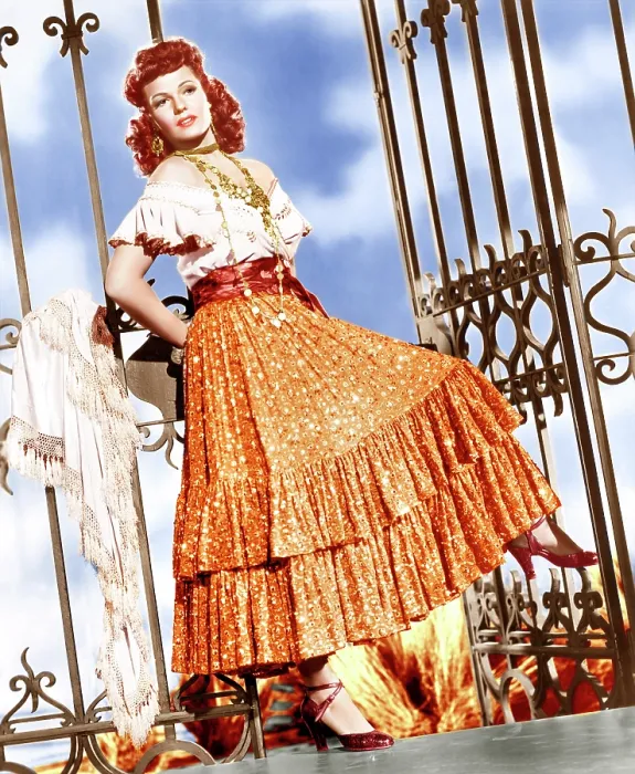 Framed Print : THE LOVES OF CARMEN, Rita Hayworth, 1948