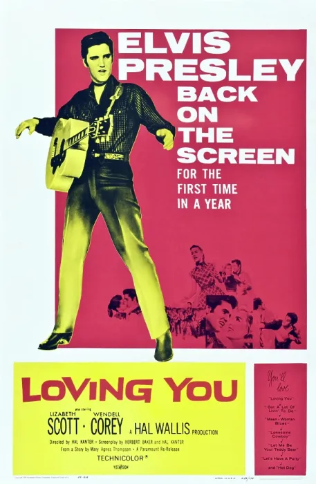 Framed Print : LOVING YOU, Elvis Presley, 1957 Framed Print : LOVING YOU, Elvis Presley, 1957