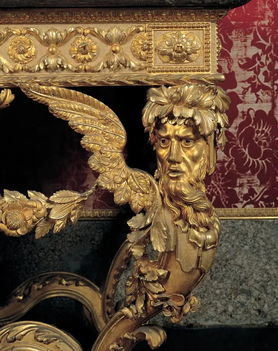 Framed Print : Lucca workmanship, Wall table, 18th Century, wood carved and gilded, giallo di siena marble top, Italy, Tuscany, Florence, Palazzo Pitti, Sun-dial Villa Framed Print : Lucca workmanship, Wall table, 18th Century, wood carved and gilded, giallo di siena marble top, Italy, Tuscany, Florence, Palazzo Pitti, Sun-dial Villa