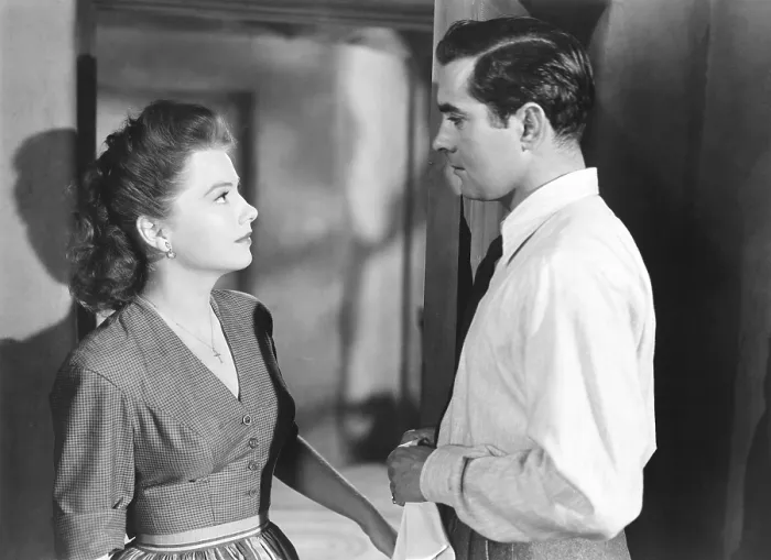 Framed Print : THE LUCK OF THE IRISH, from left, Anne Baxter, Tyrone Power, 1948, 20th Century Fox, TM & Copyright / Courtesy: Everett Collection Framed Print : THE LUCK OF THE IRISH, from left, Anne Baxter, Tyrone Power, 1948, 20th Century Fox, TM & Copyright / Courtesy: Everett Collection