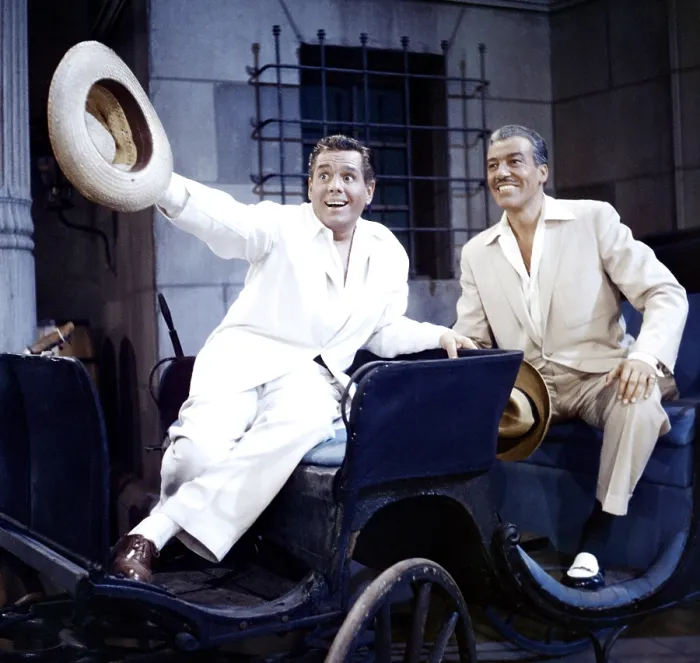 Framed Print : THE LUCY-DESI COMEDY HOUR, from left, Desi Arnaz, Cesar Romero, Lucy Takes a Cruise to Havana, aired November 6, 1957