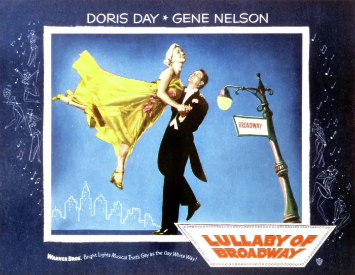 Framed Print : LULLABY OF BROADWAY, Doris Day, Gene Nelson, 1951