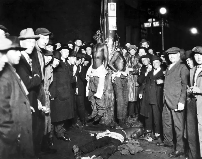 Framed Print : Three lynched African American men, two hanging from a post, and a third lying on the ground in Duluth, Minnesota, June 15, 1920 Framed Print : Three lynched African American men, two hanging from a post, and a third lying on the ground in Duluth, Minnesota, June 15, 1920