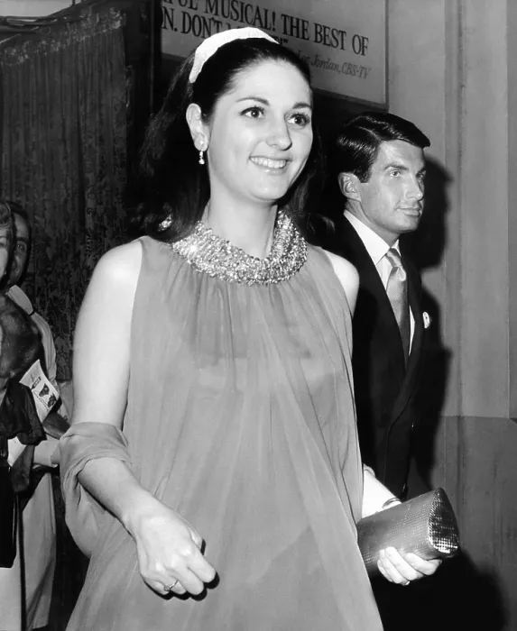 Framed Print : Lynda Bird Johnson, escorted by actor George Hamilton after seeing the Broadway Mame. The President's daughter is working as a magazine writer in New York City Framed Print : Lynda Bird Johnson, escorted by actor George Hamilton after seeing the Broadway Mame. The President's daughter is working as a magazine writer in New York City