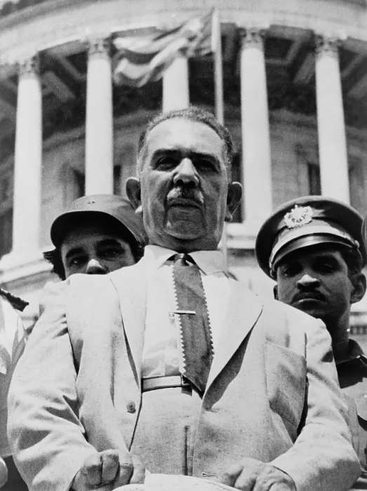 Framed Print : Lzaro Crdenas, former Mexican president, in 1962