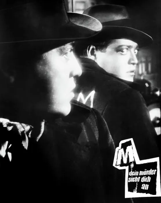 Framed Print : M, (aka M - EINE STADT SUCHT EINEN MORDER), German lobbycard, Peter Lorre, 1931
