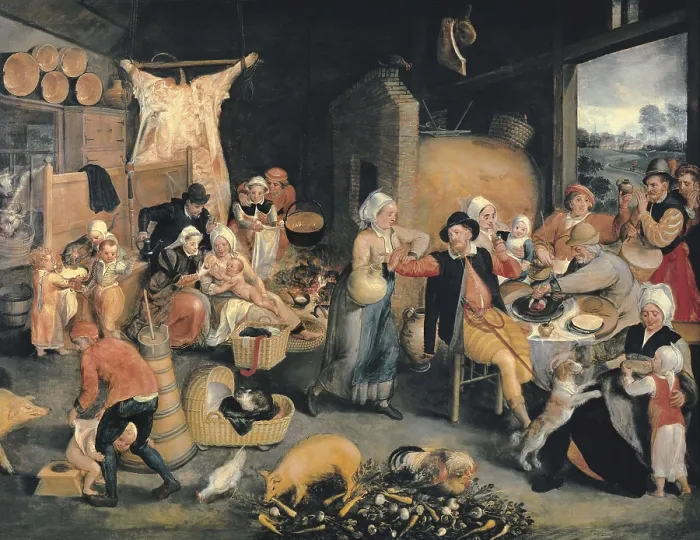 Framed Print : Maarten Van Cleve 'the Elder' (1527-1581). Interior of a Flemish home. 1555 - 1560. Flemish art. Oil on canvas. AUSTRIA. Vienna Framed Print : Maarten Van Cleve 'the Elder' (1527-1581). Interior of a Flemish home. 1555 - 1560. Flemish art. Oil on canvas. AUSTRIA. Vienna